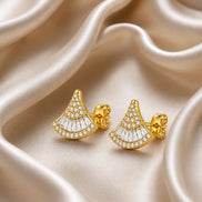 Seraphine Fan Stud Earrings