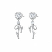 Amour Cascade Drop Earrings