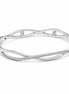 Silver Wave Twist Ladies Kada