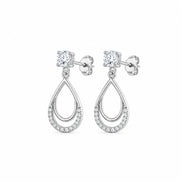 Luna Teardrop Drop Earrings