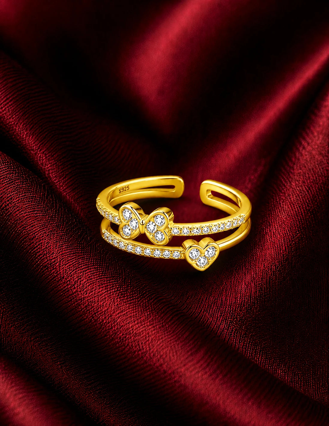 Luna Charm Ring