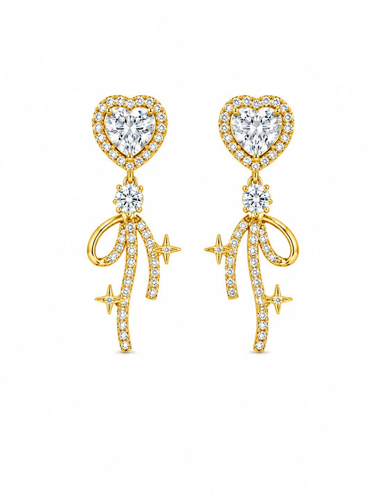 Amour Cascade Drop Earrings