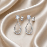 Luna Teardrop Drop Earrings
