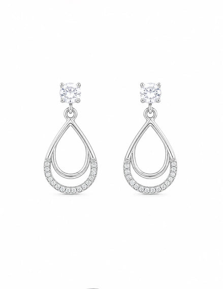 Luna Teardrop Drop Earrings