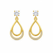 Luna Teardrop Drop Earrings
