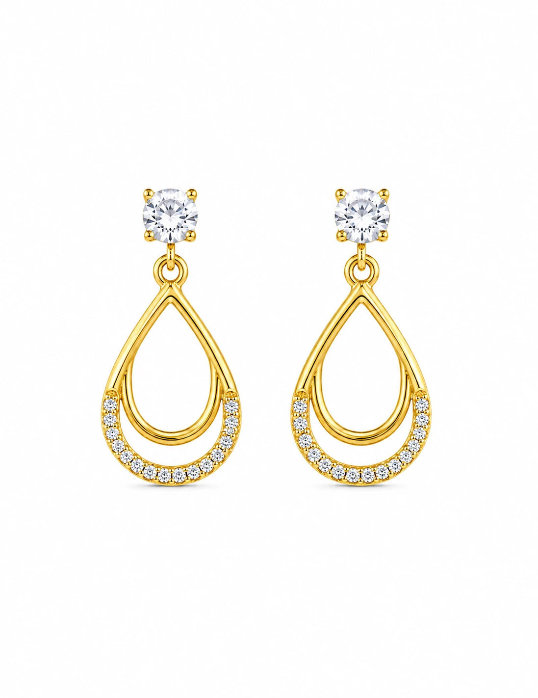 Luna Teardrop Drop Earrings