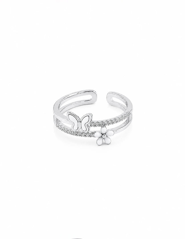 Butterfly Blossom Ring