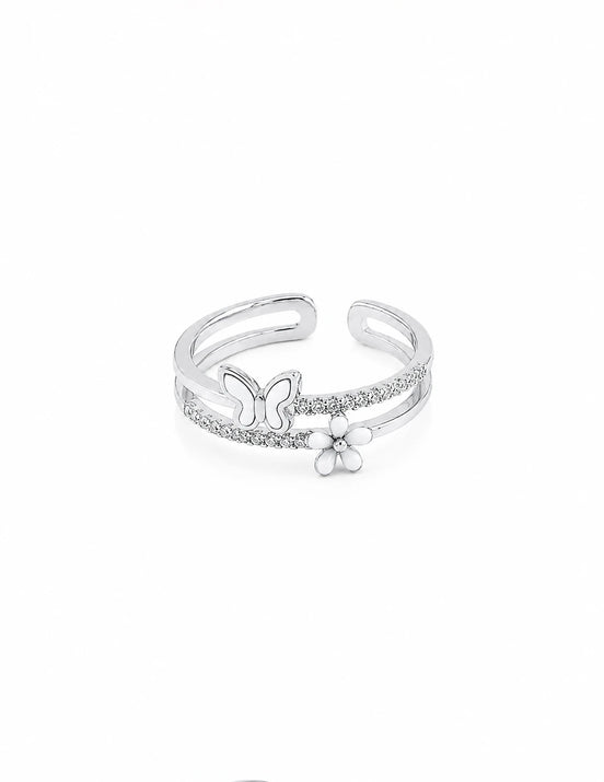 Butterfly Blossom Ring