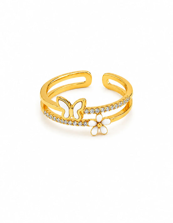 Butterfly Blossom Ring