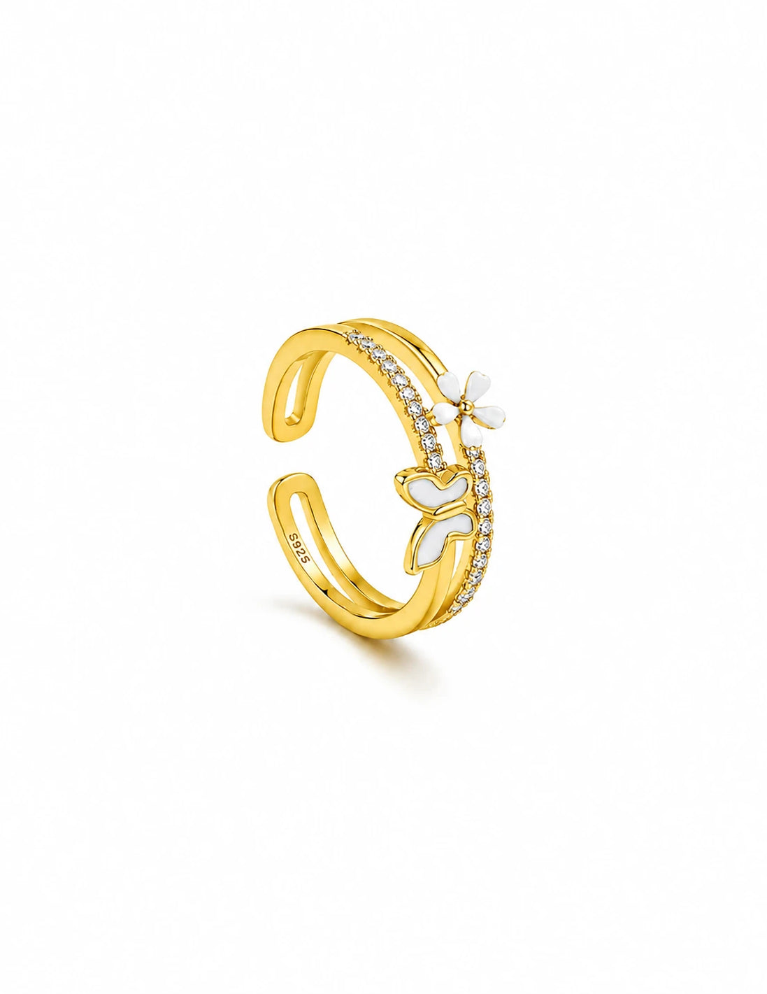 Butterfly Blossom Ring
