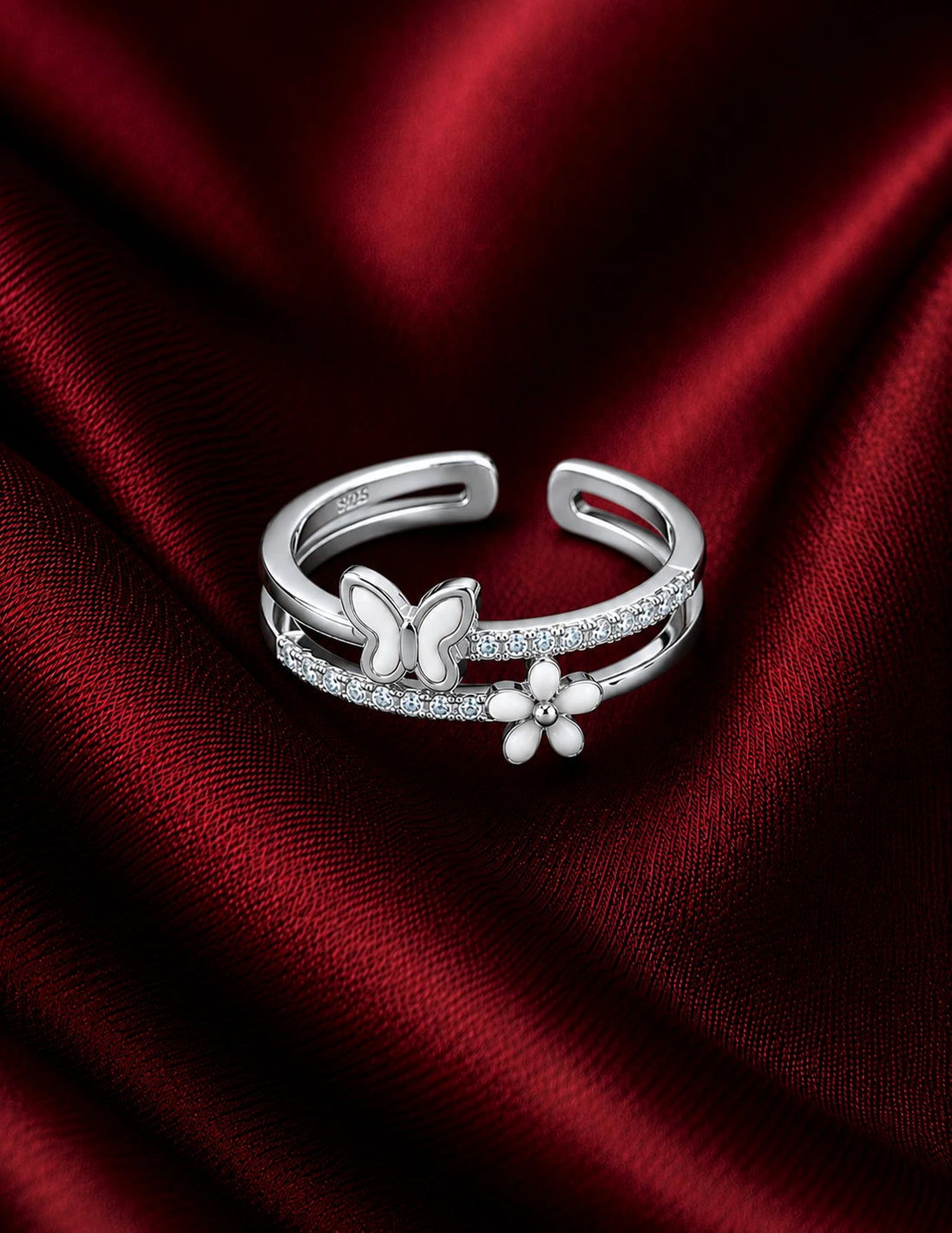 Butterfly Blossom Ring
