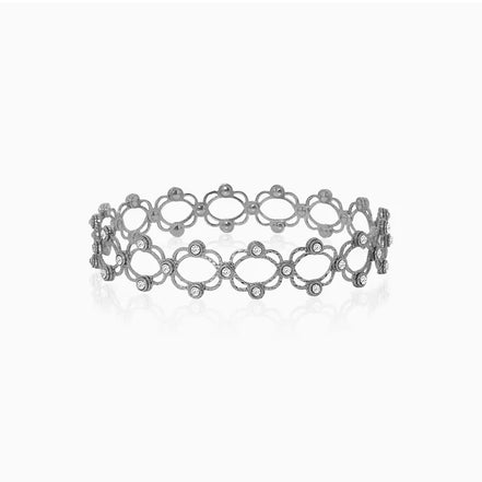 Reverie Flex Ring Bracelet silver