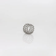 Reverie Flex Ring Bracelet silver