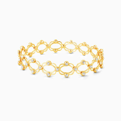 Reverie Flex Ring Bracelet gold