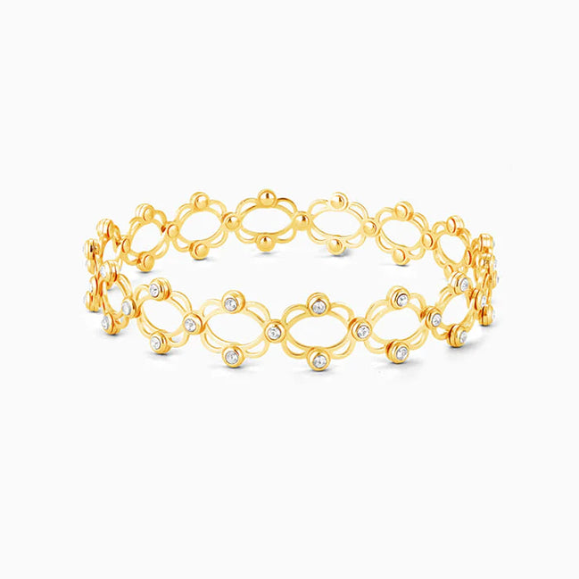 Reverie Flex Ring Bracelet gold