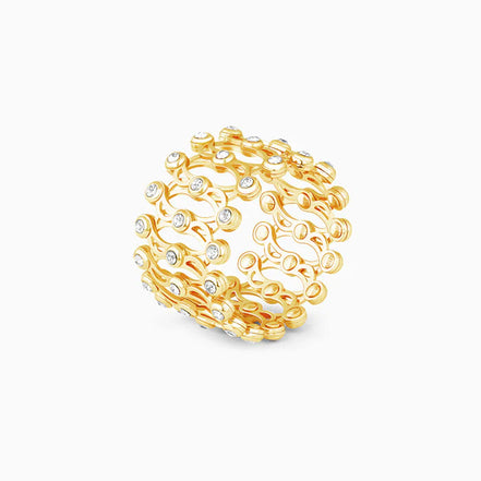 Reverie Flex Ring Bracelet gold