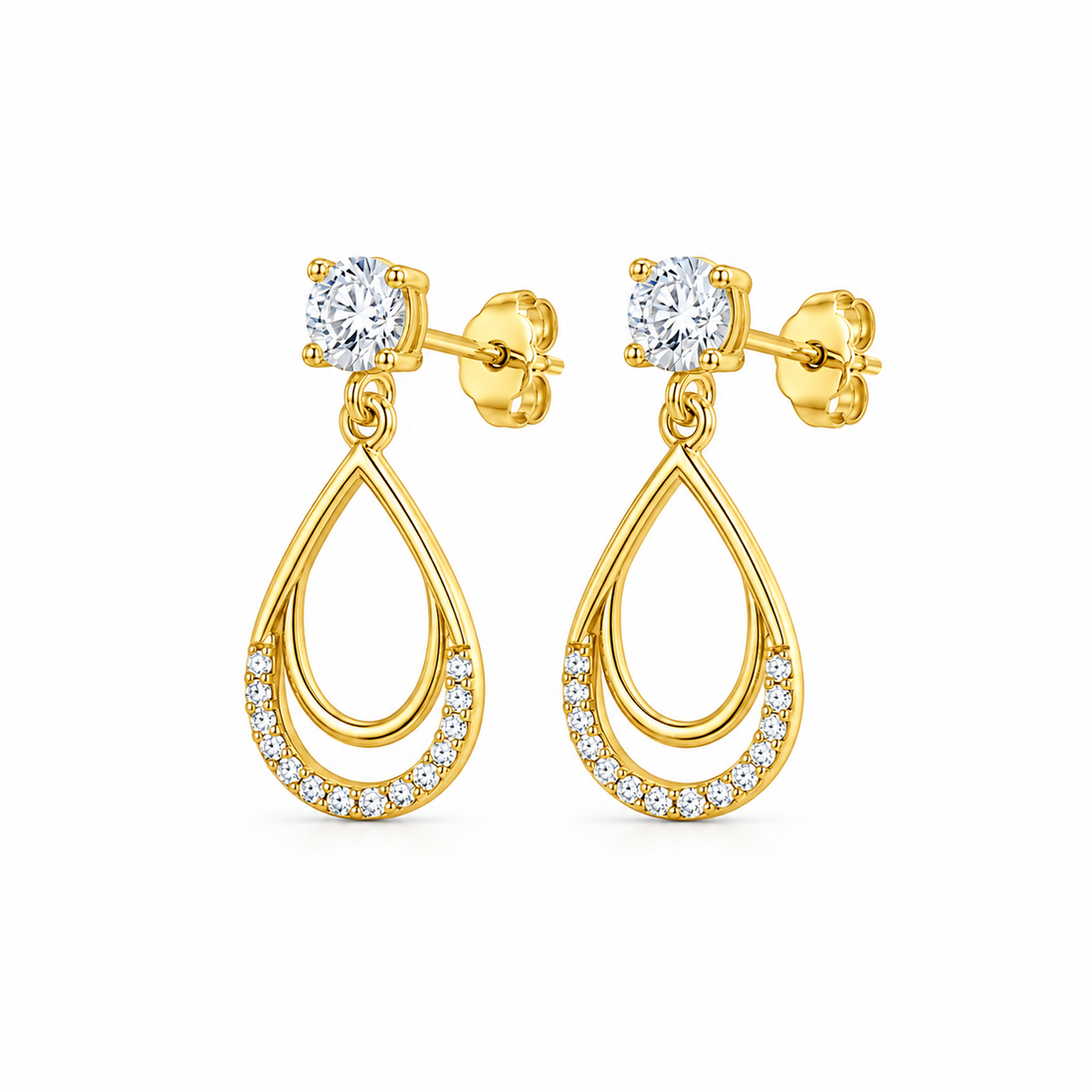 Luna Teardrop Drop Earrings