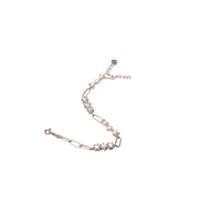 Pearl Glimmer Link Bracelet