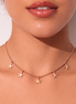 Silver Petal Shine Mini Bloom Pendant