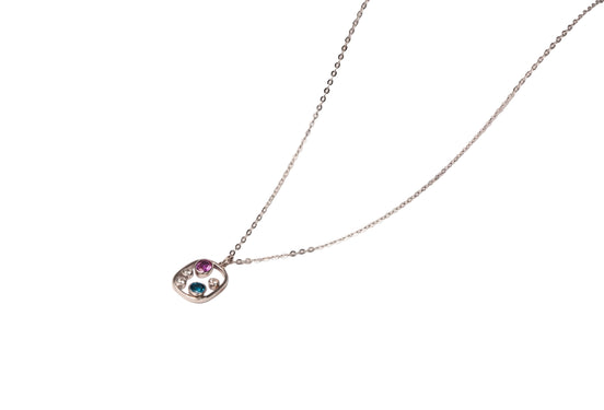 Silver Celestial Orbit Pendant