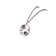 Silver Celestial Orbit Pendant