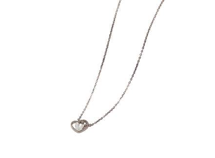 Dainty Heart Bunny Necklace