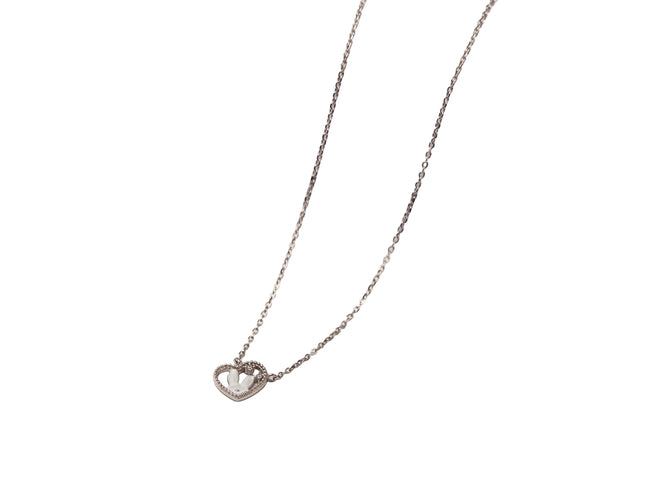 Dainty Heart Bunny Necklace
