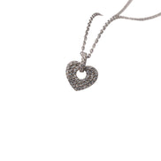 Silver Luminous Heart Pendant