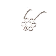 Silver Hexa Hive Pendant