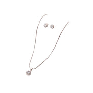 Silver Celeste Spark Pendant Set