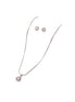 Silver Celeste Spark Pendant Set
