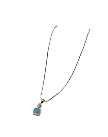 Silver Azure Halo Elegance Set