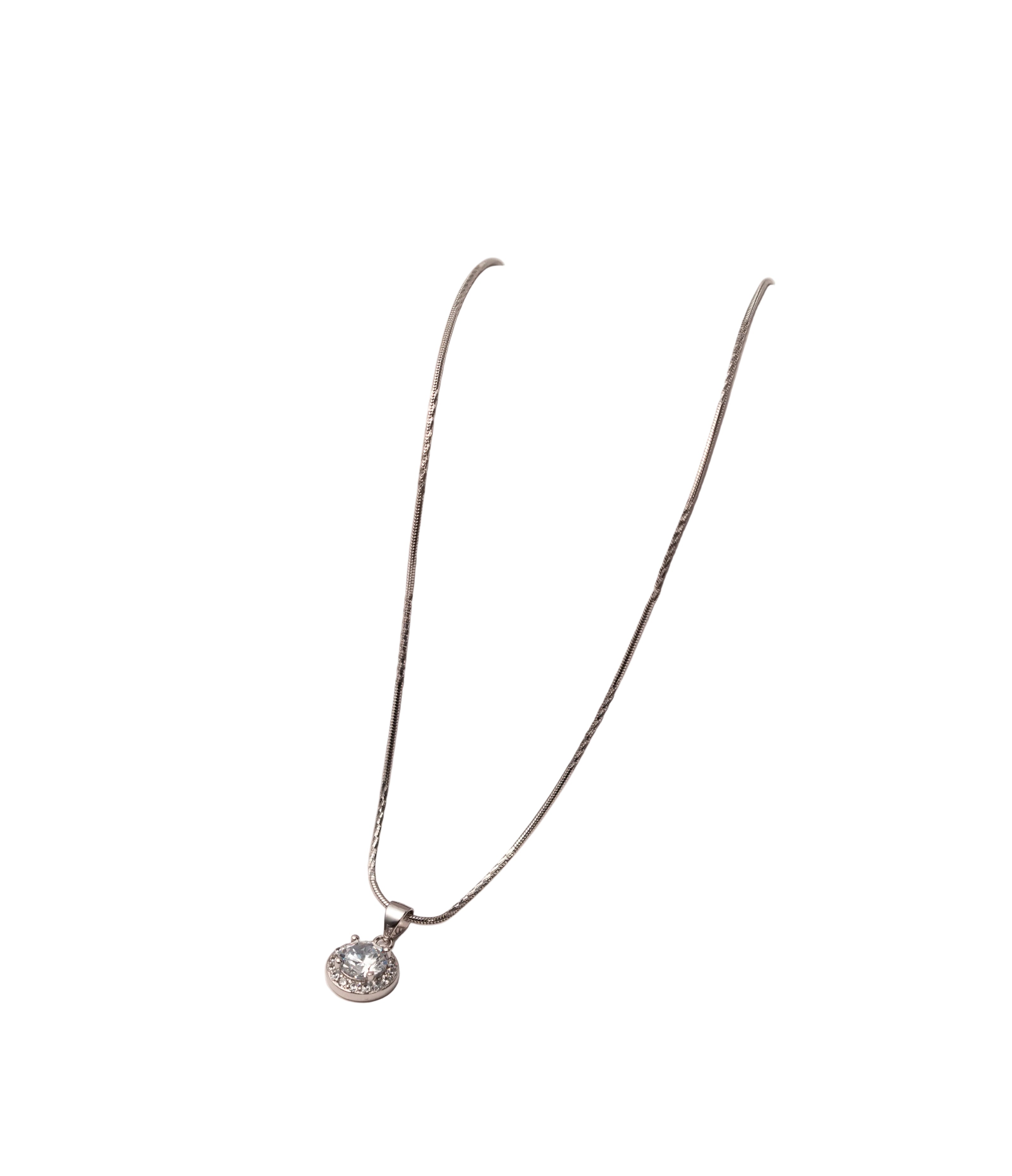Silver Celeste Spark Pendant Set