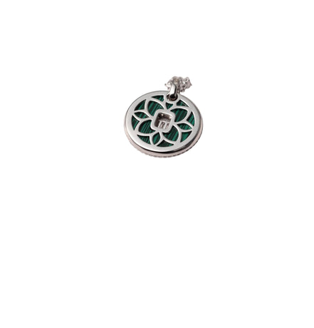 Emerald Bloom Medallion Necklace