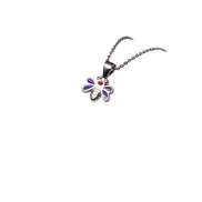 Silver Bloom Charm Necklace