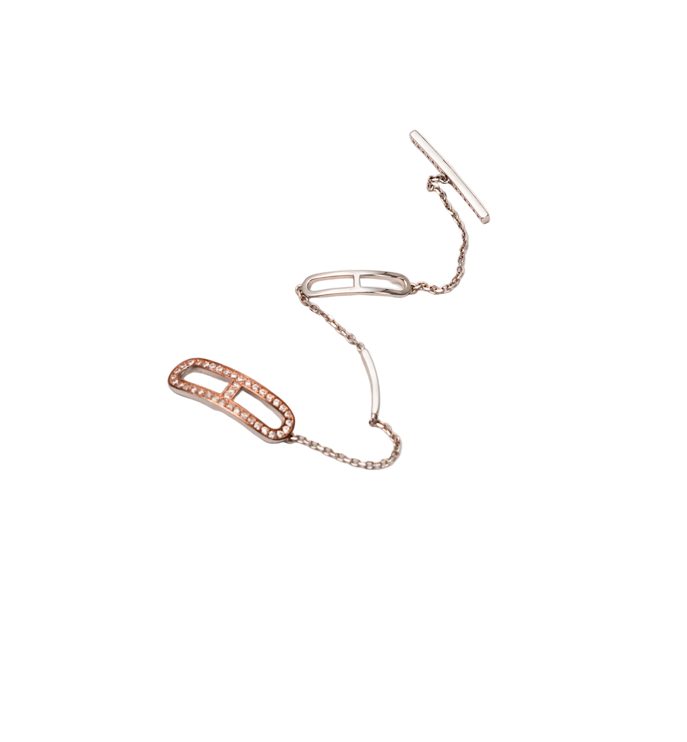 Dual Link Elegance Bracelet