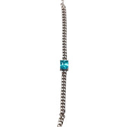 Aqua Edge Chain Bracelet
