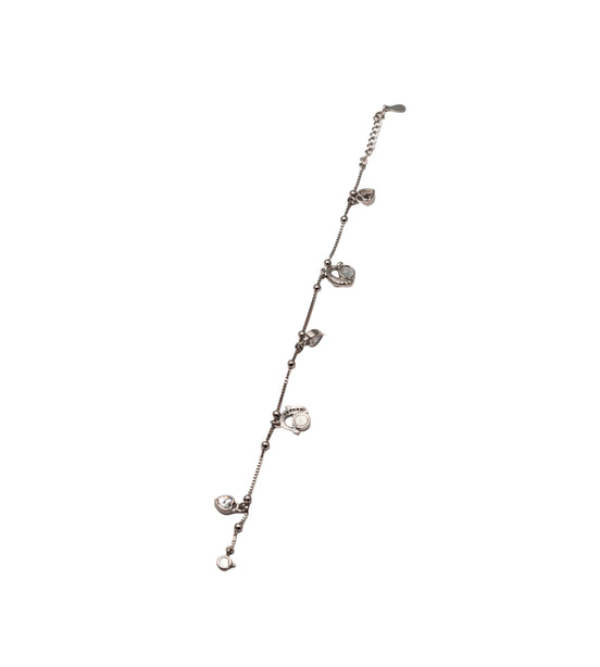 Silver Celeste Charm Bracelet