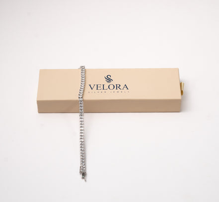 Ice Line Baguette Tennis Bracelet