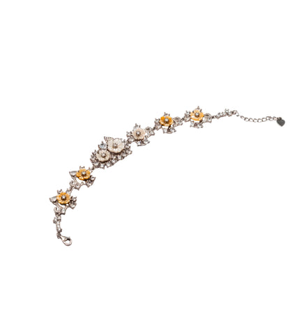 Bloom Radiance Floral Bracelet