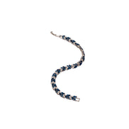 Midnight Chevron Crystal Bracelet