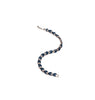 Midnight Chevron Crystal Bracelet