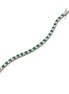 Emerald Spark Tennis Bracelet