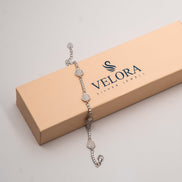 Celeste Disc Sparkle Bracelet