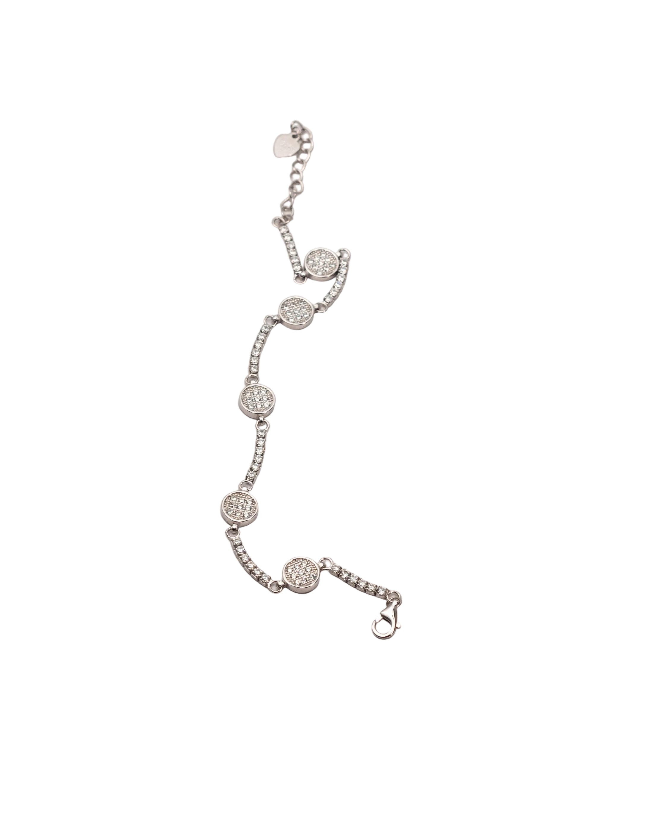 Celeste Disc Sparkle Bracelet