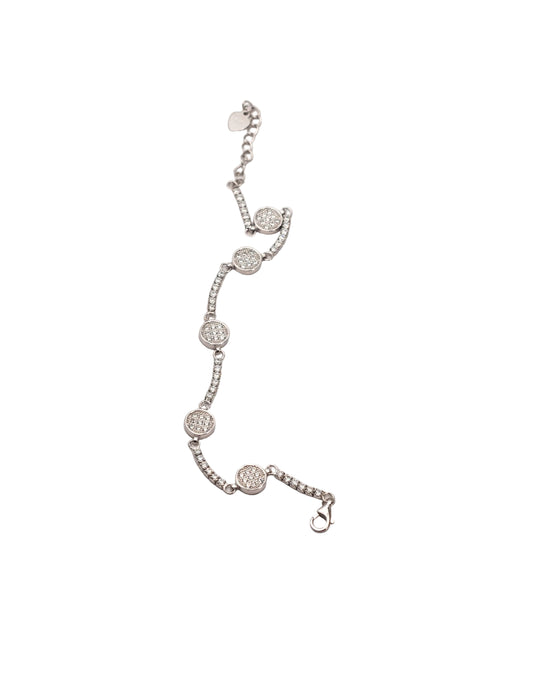 Celeste Disc Sparkle Bracelet