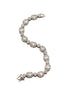 Silver Aurora Halo Crystal Bracelet