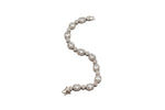 Silver Aurora Halo Crystal Bracelet
