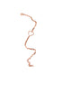 Rosé Heartline Charm Bracelet