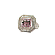 The Coral Mosaic Grandeur Ring